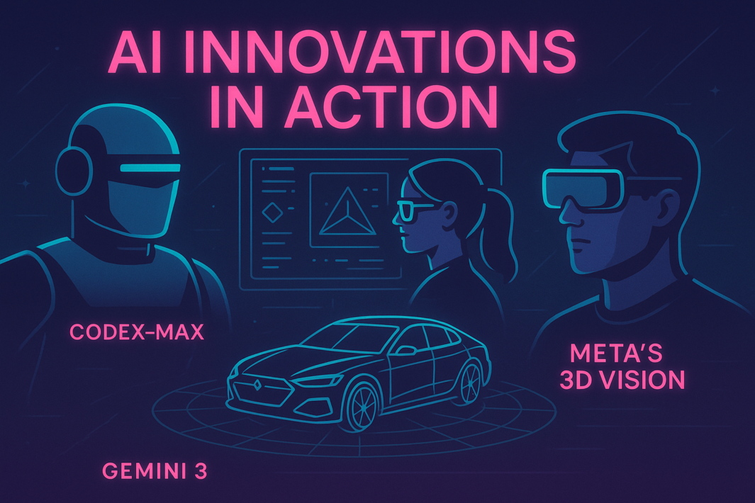 output1.png AI Innovations in Action: Codex-Max, Gemini 3, and Meta’s 3D Vision Revolutionize Design