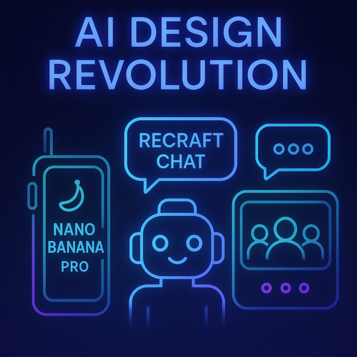 output1.png AI Design Revolution: Nano Banana Pro, Recraft Chat, & Group Chats Unleashed