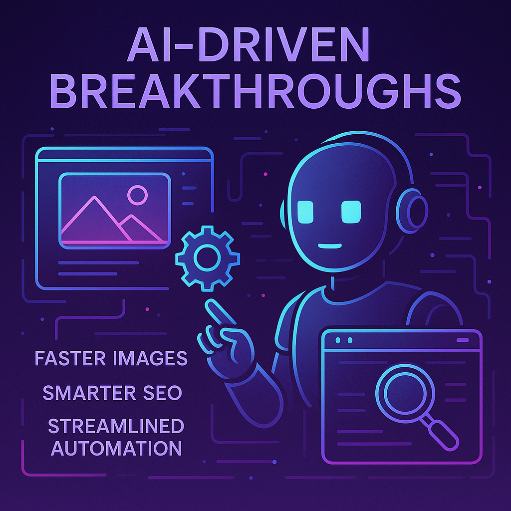AI-Driven Breakthroughs: Faster Images, Smarter SEO & Streamlined Automation