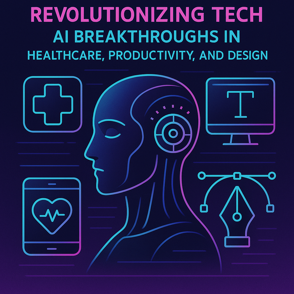 Revolutionizing Tech: AI Breakthroughs in Healthcare, Productivity, and Design