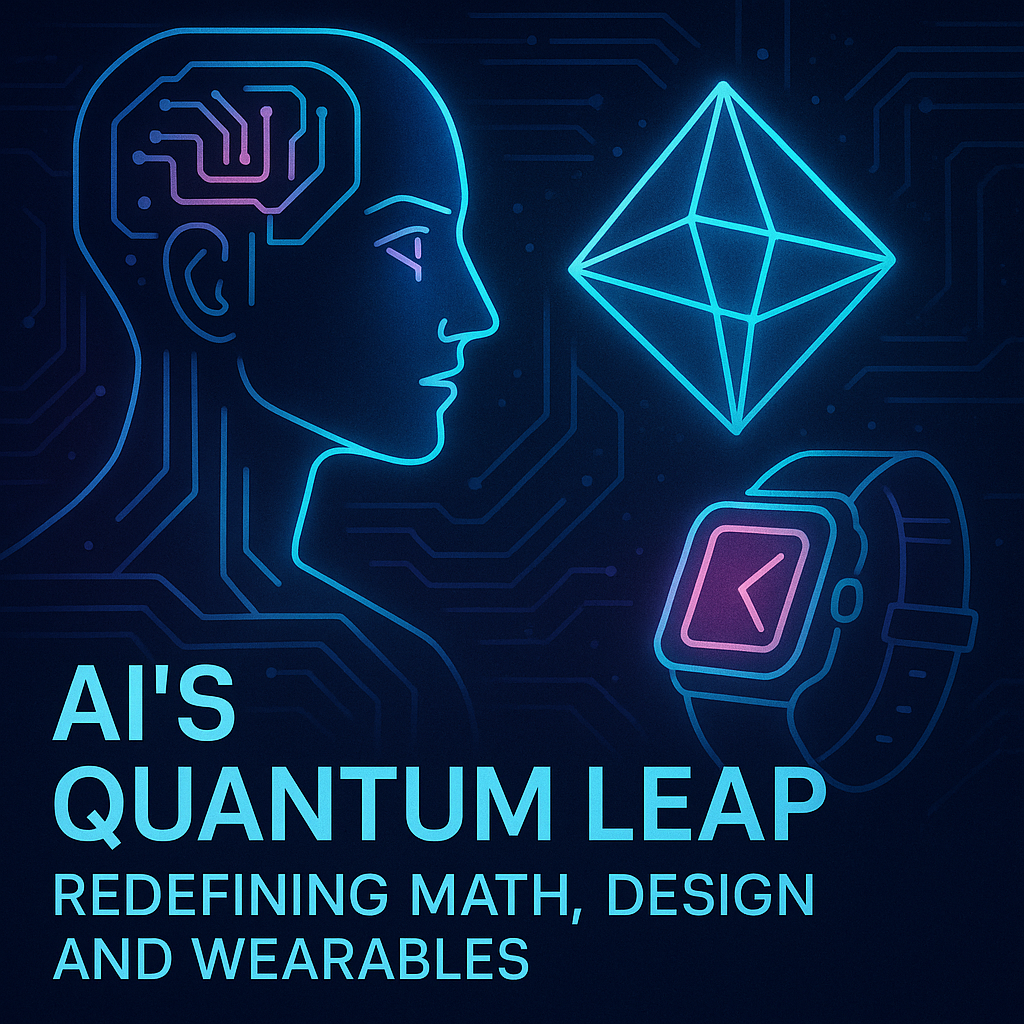 AI’s Quantum Leap: Redefining Math, Design, and Wearables