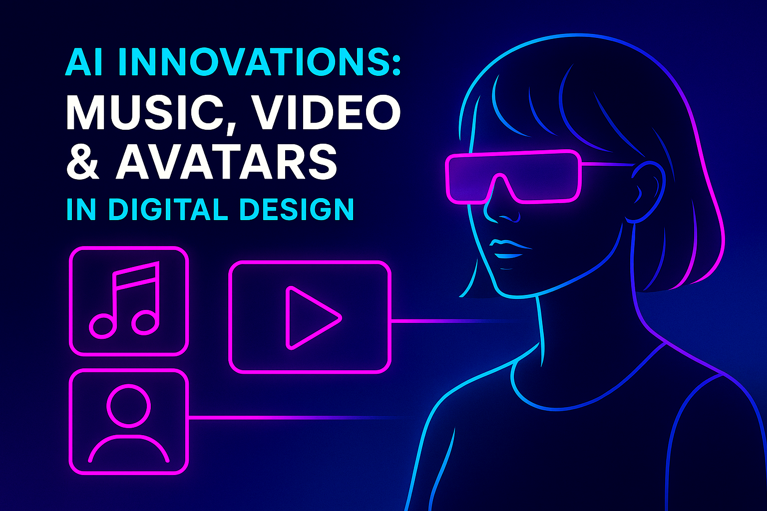 AI Innovations: Music, Video & Avatars in Digital Design