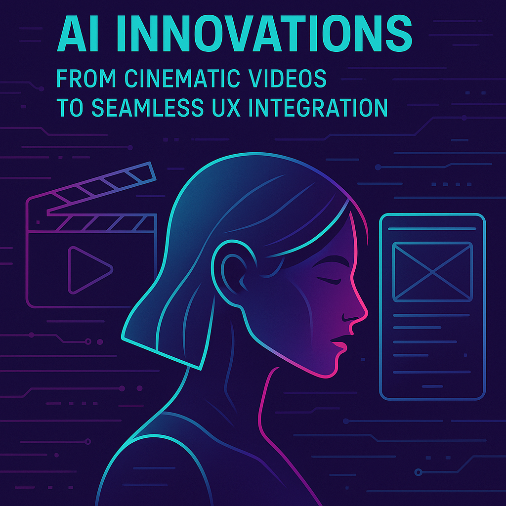 AI Innovations: From Cinematic Videos to Seamless UX Integration
