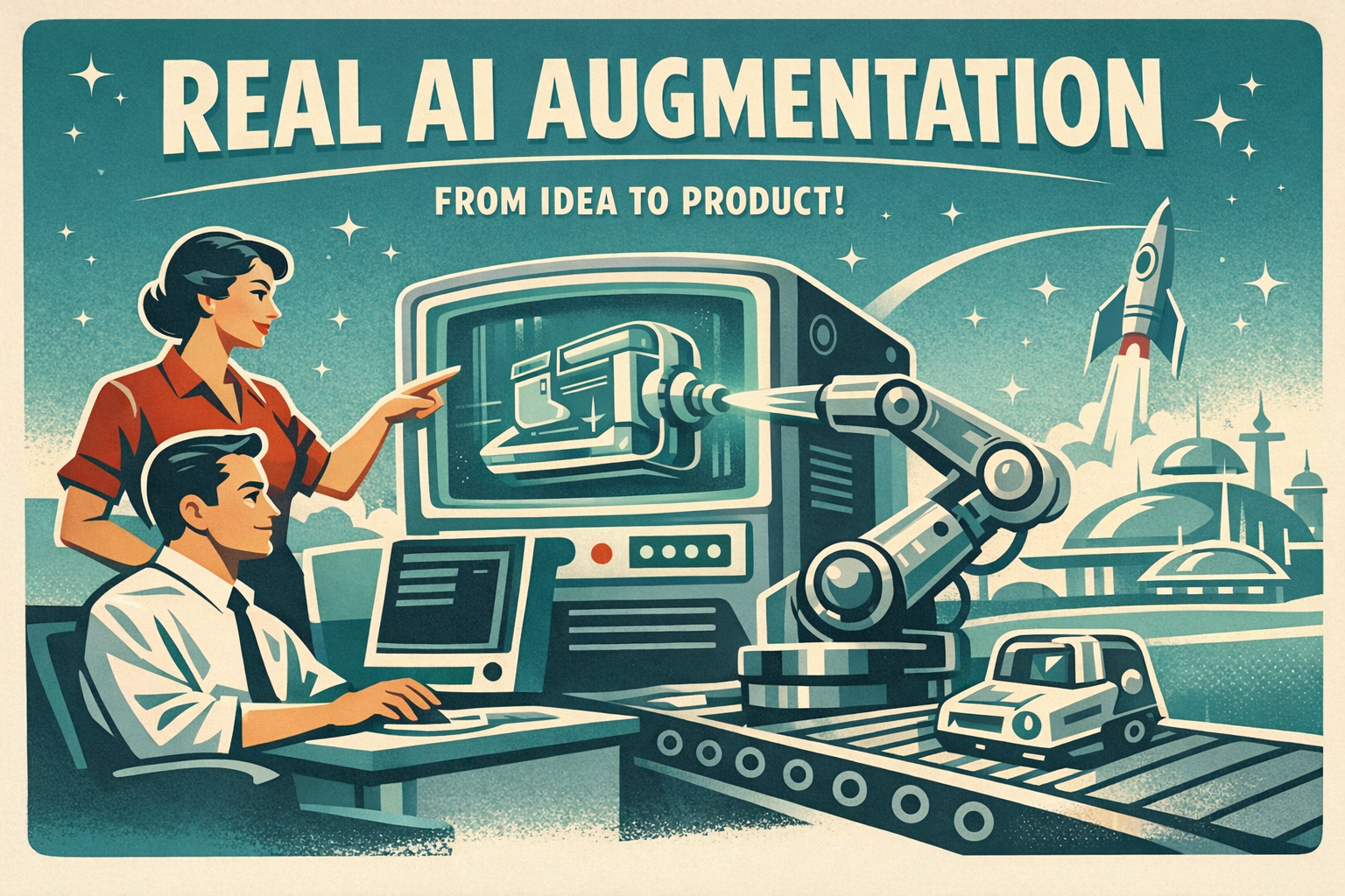 ## Real AI Augmentation: Turning Design Ideas into Products Faster (and Better)