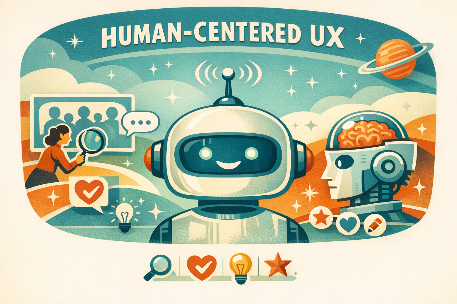 Human-Centered UX: Better Chatbots, Fresh Research Panels, Responsible AI, and Smarter Icons