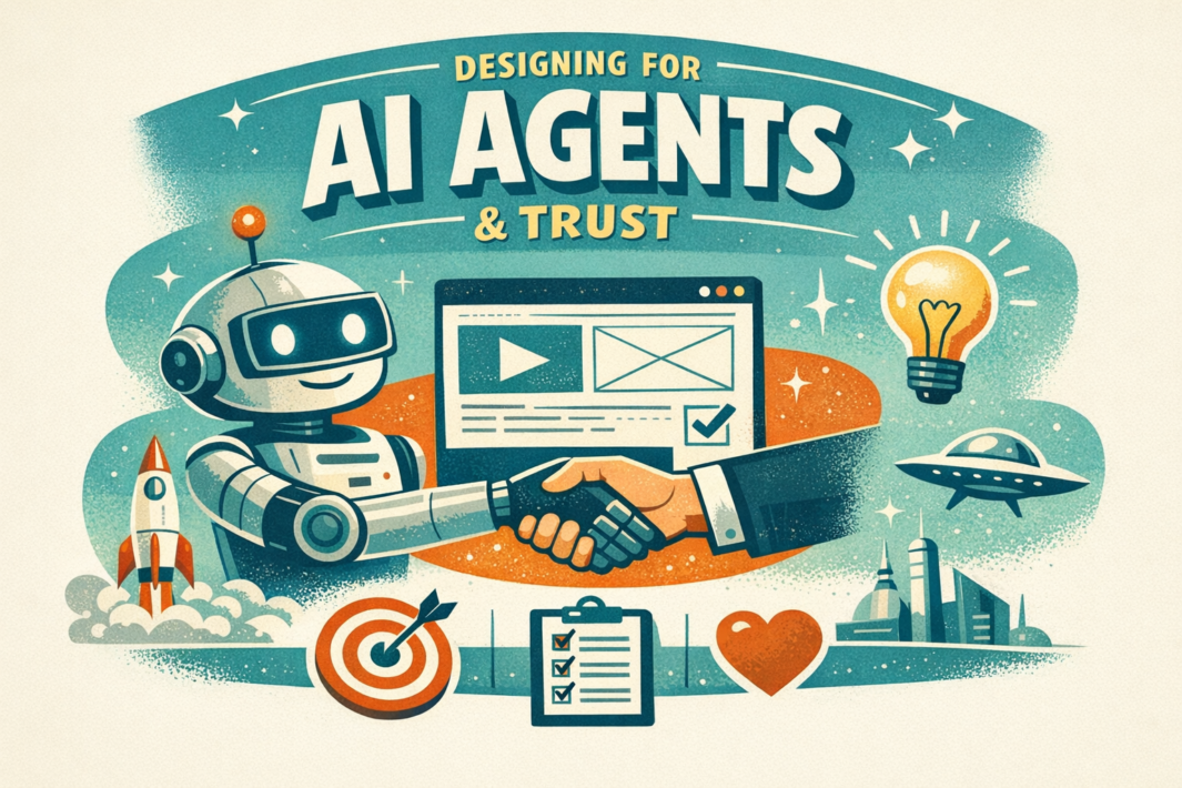 output1.png ## Designing for AI Agents, Handmade Trust, and the UX Basics That Still Win
