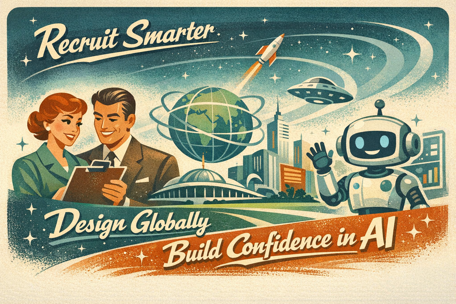 Recruit Smarter, Design Globally, and Build Confidence in AI