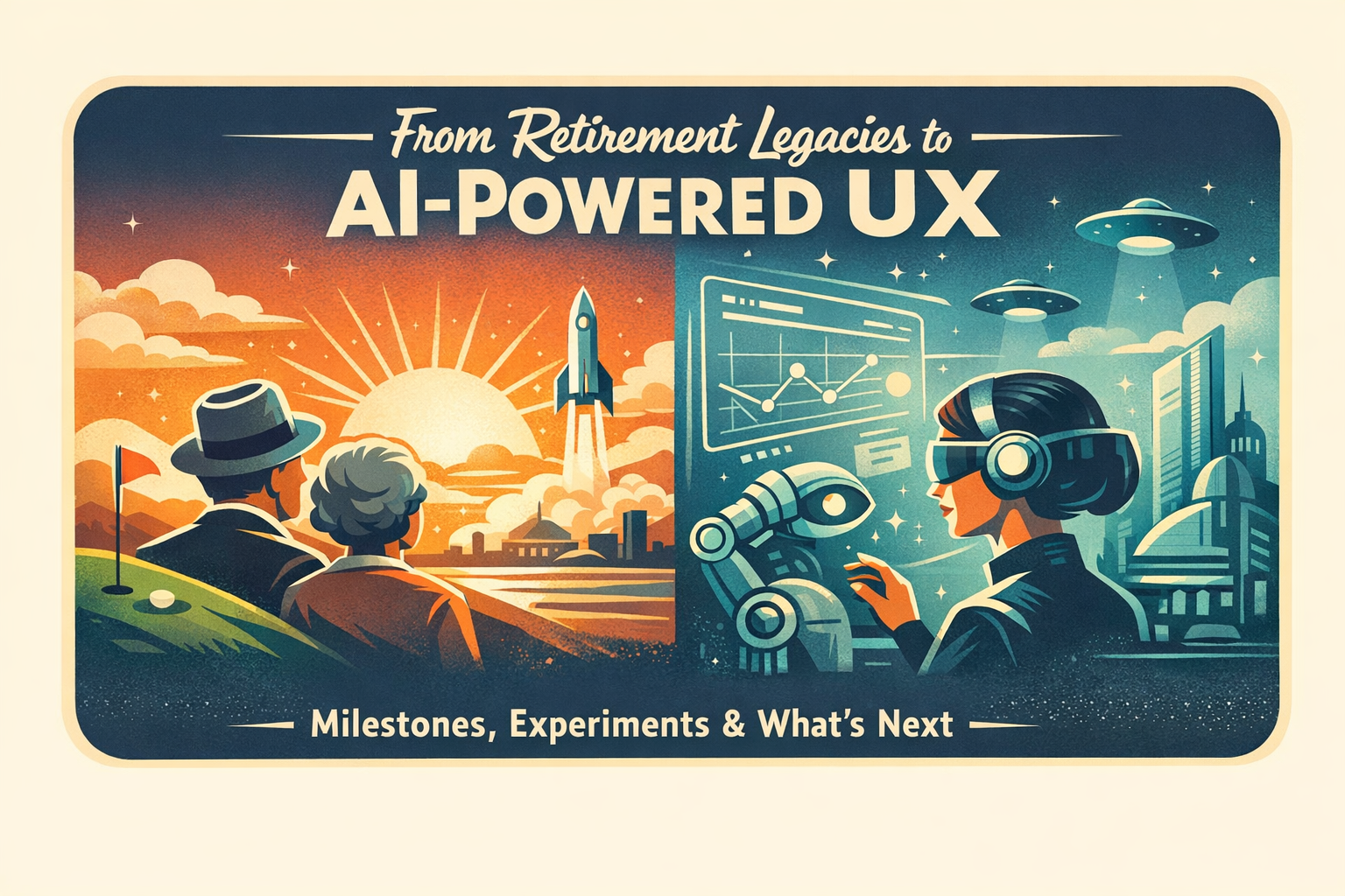 From Retirement Legacies to AI-Powered UX: Milestones, Experiments & What’s Next