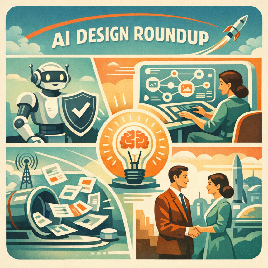 AI Design Roundup: Safety, Workflows, Open Models, Real Wins