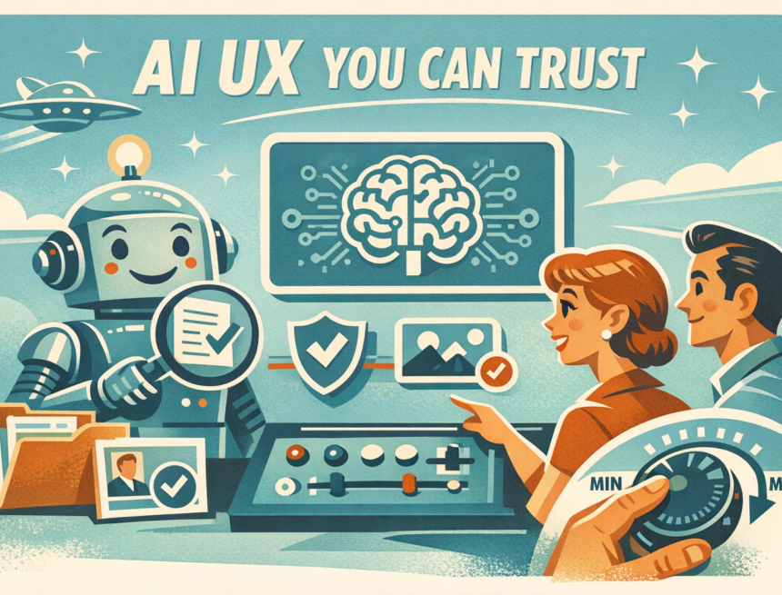 AI UX You Can Trust: Transparency, Provenance, Control